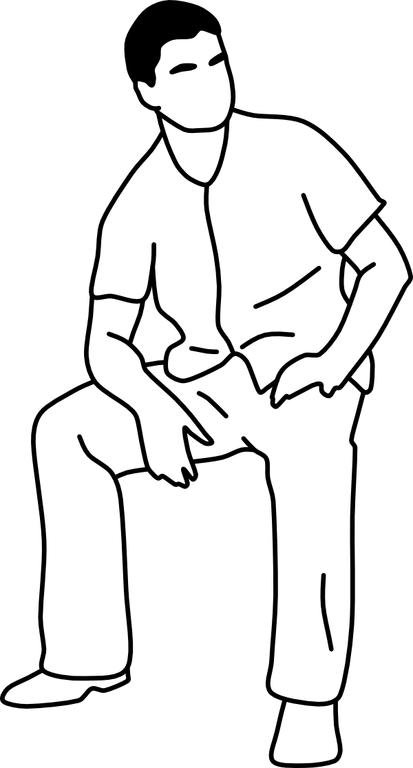 HUMAN SITTING FRONT 04