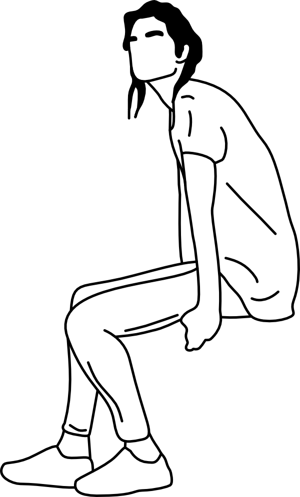 HUMAN SITTING SIDE 02