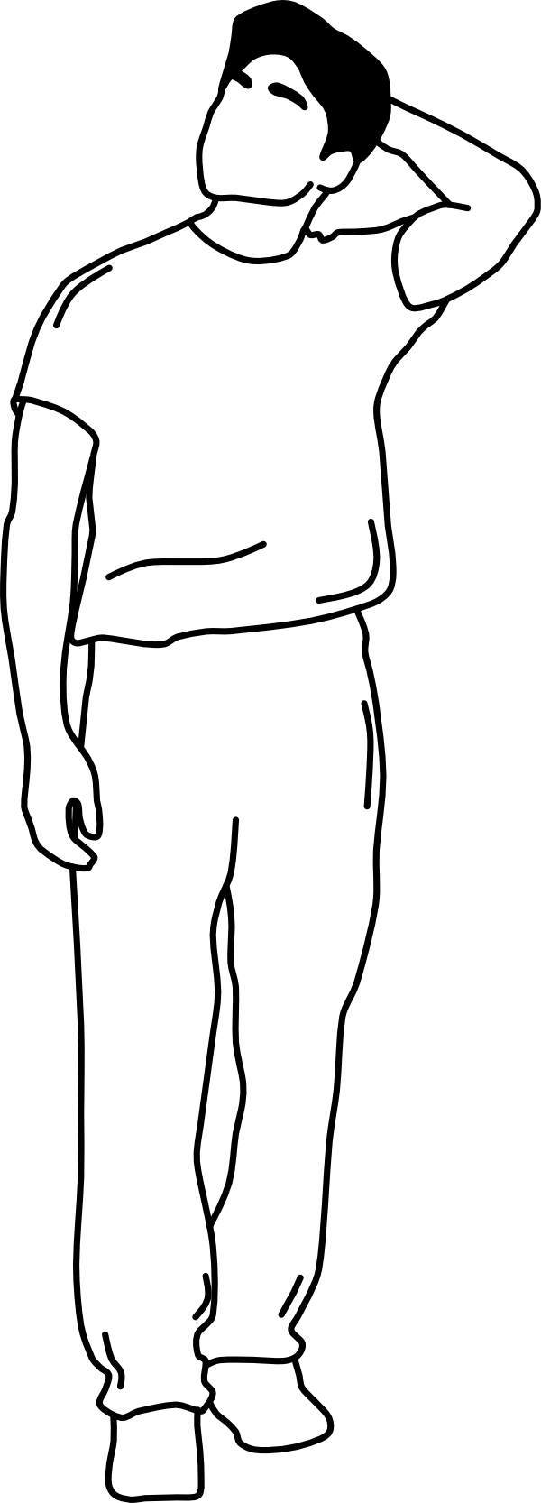 HUMAN STANDING FRONT 01