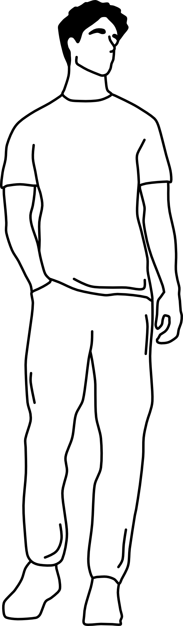 HUMAN STANDING FRONT 03